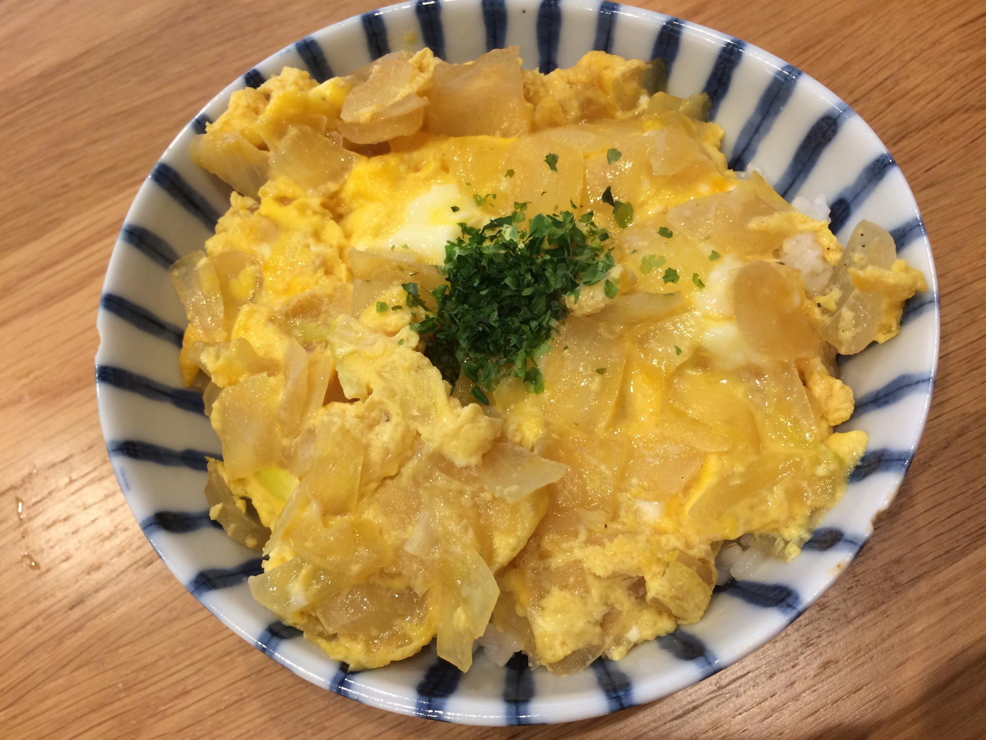 幼児食！玉子丼