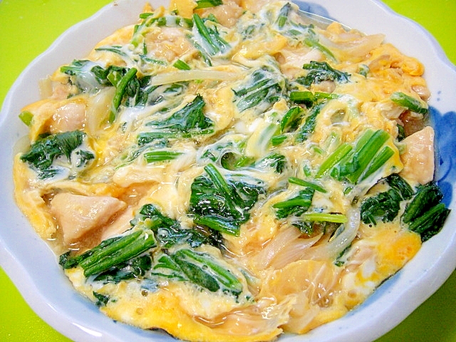 鶏むね肉とほうれん草の卵とじ レシピ 作り方 By Mint 楽天レシピ