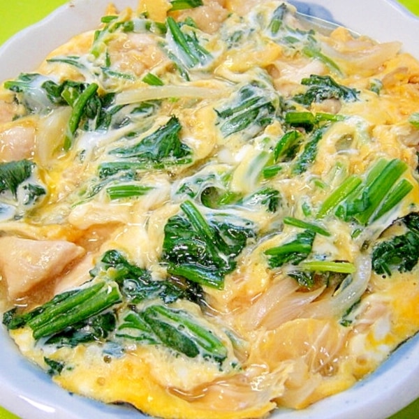 鶏むね肉とほうれん草の卵とじ レシピ 作り方 By Mint 楽天レシピ 鶏むね肉とほうれん草の卵とじ レシピ 作り方 By Mint 楽天レシピ