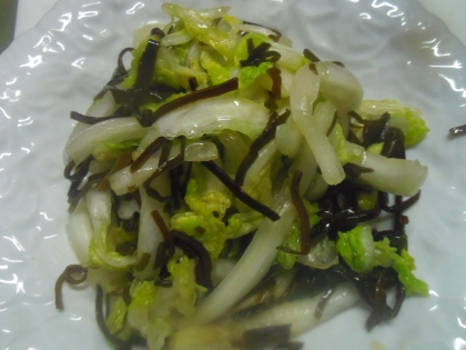 白菜は我が家の常備野菜で、たまに消費にうんざりします。
これだと充分、たくさん食べられますね！美味しかったです。
定番浅漬けになりそう♡