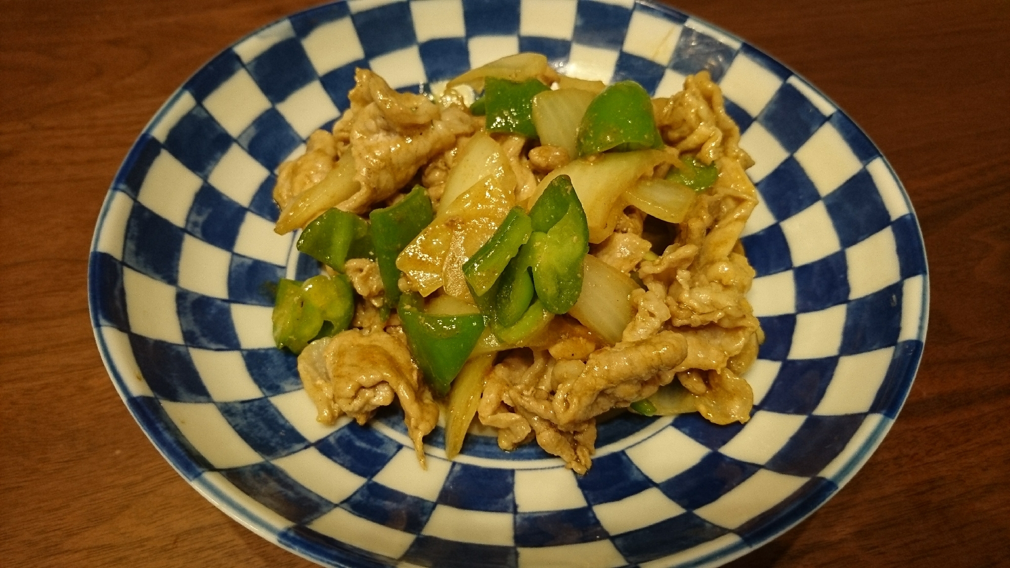 簡単！早い！カレー風味の肉野菜炒め