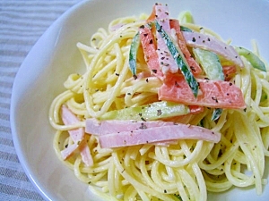 レモン風味でさっぱり サラダスパゲティ レシピ 作り方 By ミルク白うさぎ 楽天レシピ