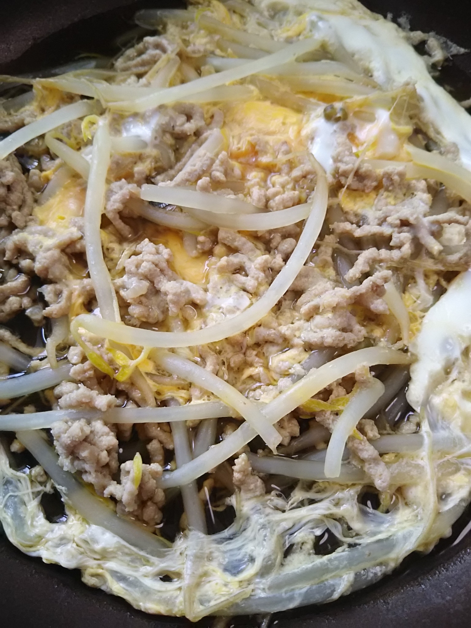 モヤシと豚ひき肉の卵とじ レシピ 作り方 By こころママ 楽天レシピ モヤシと豚ひき肉の卵とじ レシピ 作り方 By こころママ 楽天レシピ