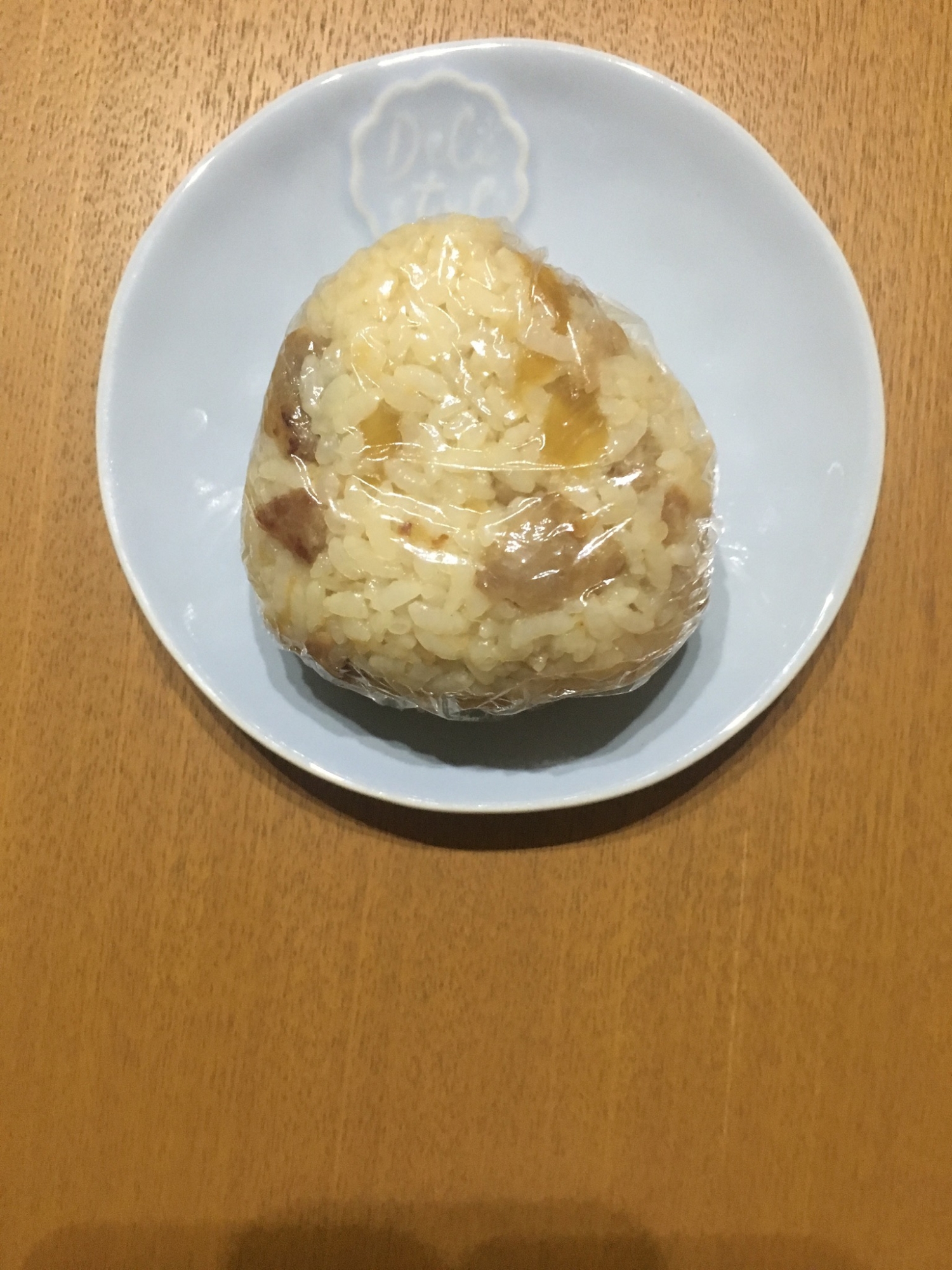 生姜焼き　にんにく入りおにぎり