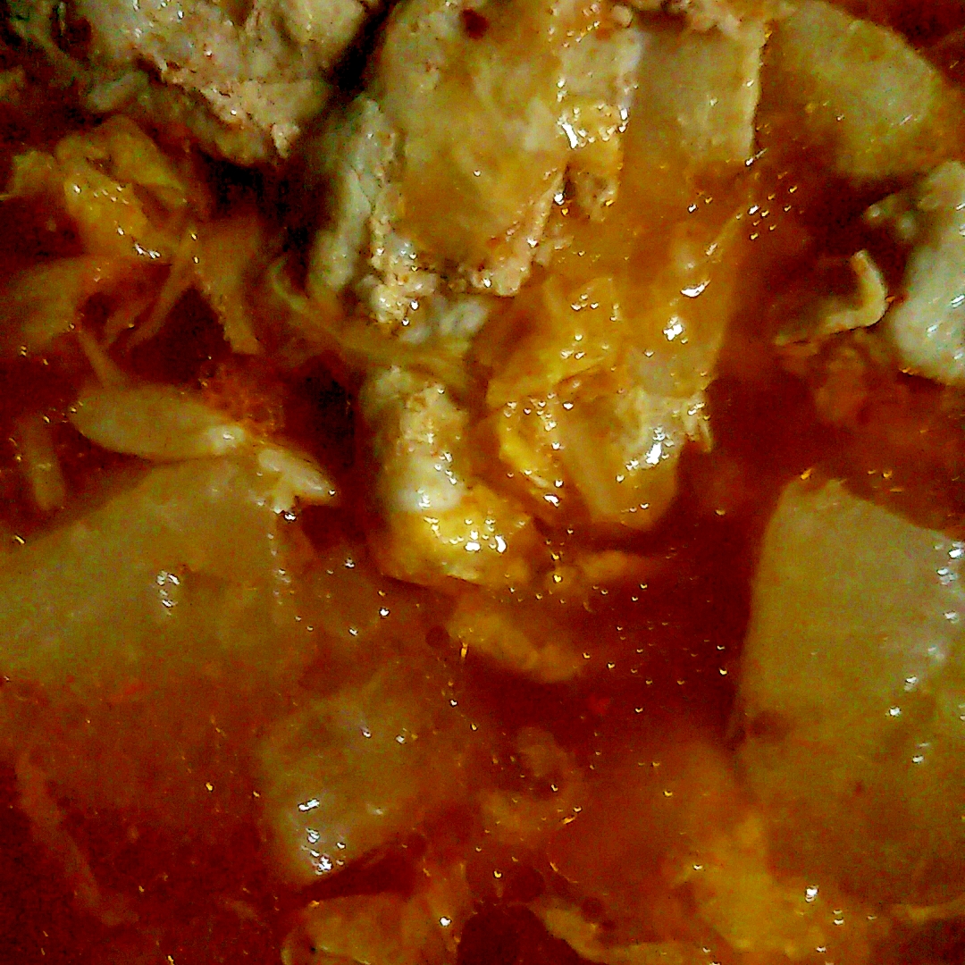 鶏ガラスープの素と味噌で作るキムチ鍋