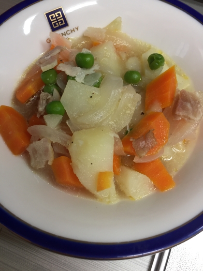 鶏もも肉で作る手抜き肉じゃが