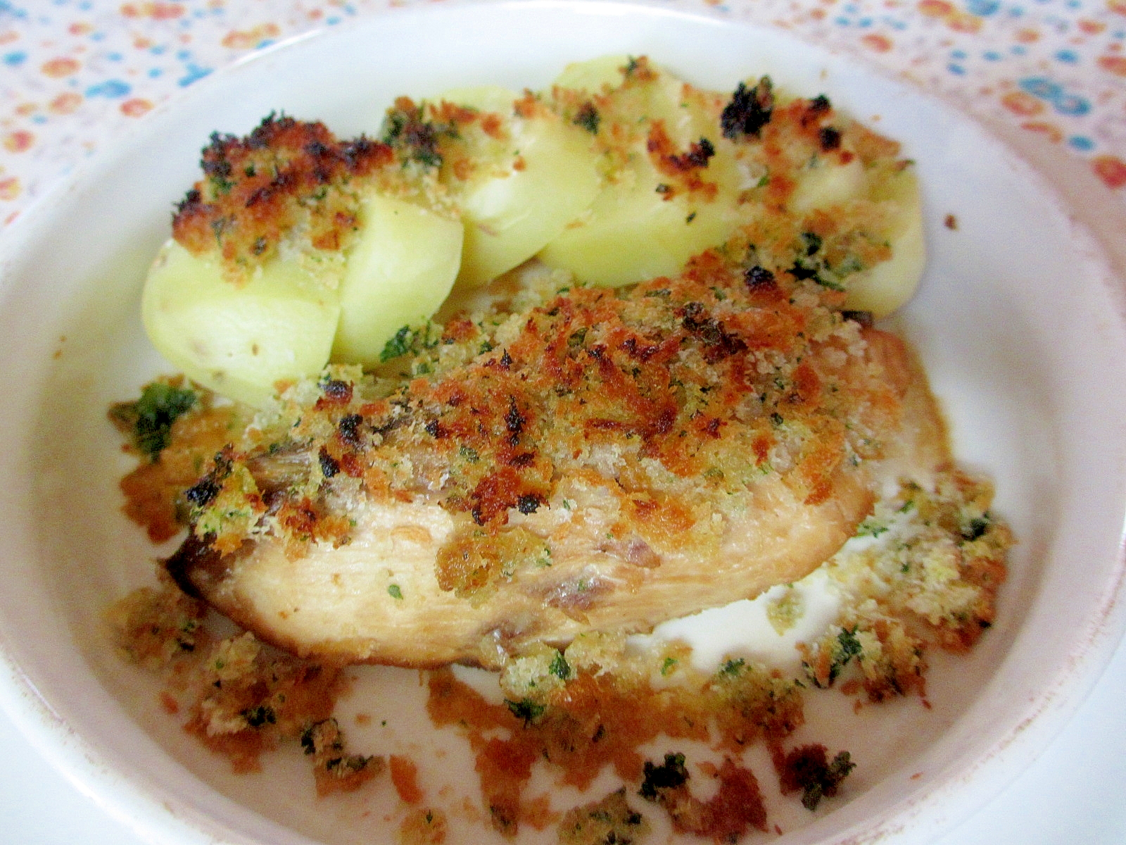 ブリとジャガイモのガーリックパン粉焼き レシピ 作り方 By Mococo05 楽天レシピ ブリとジャガイモのガーリックパン粉焼き レシピ 作り方 By Mococo05 楽天レシピ