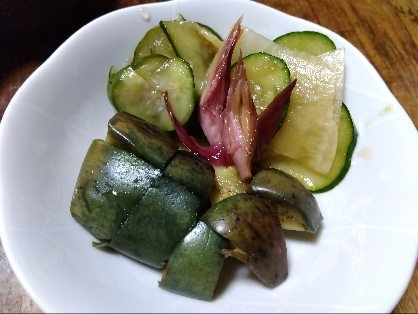 3日後が美味しい茄子の味噌漬け