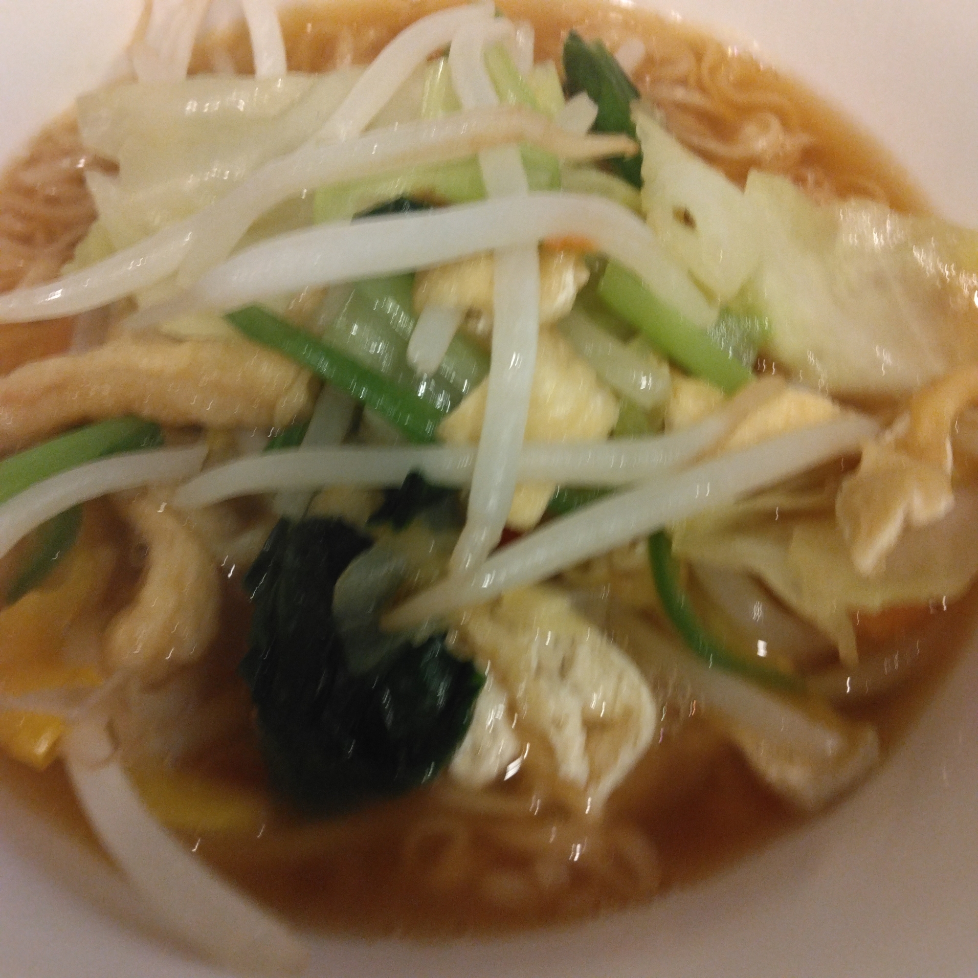 野菜チキンラーメン