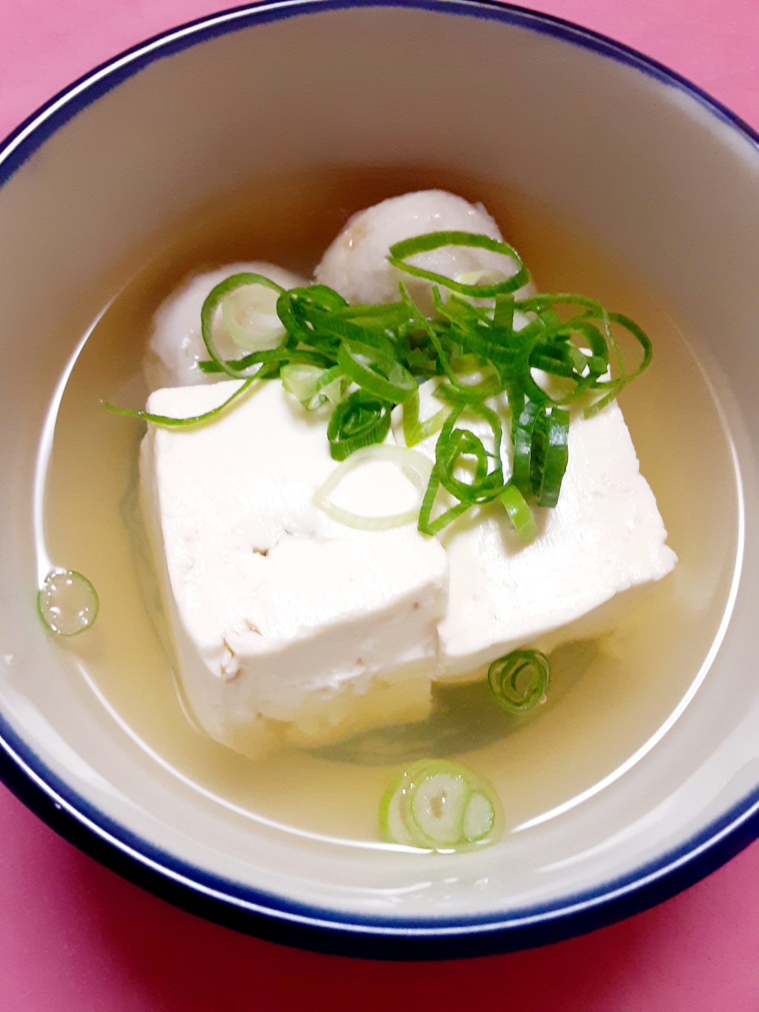 ■うちがえ雑煮風■豆腐と里芋のお吸い物■