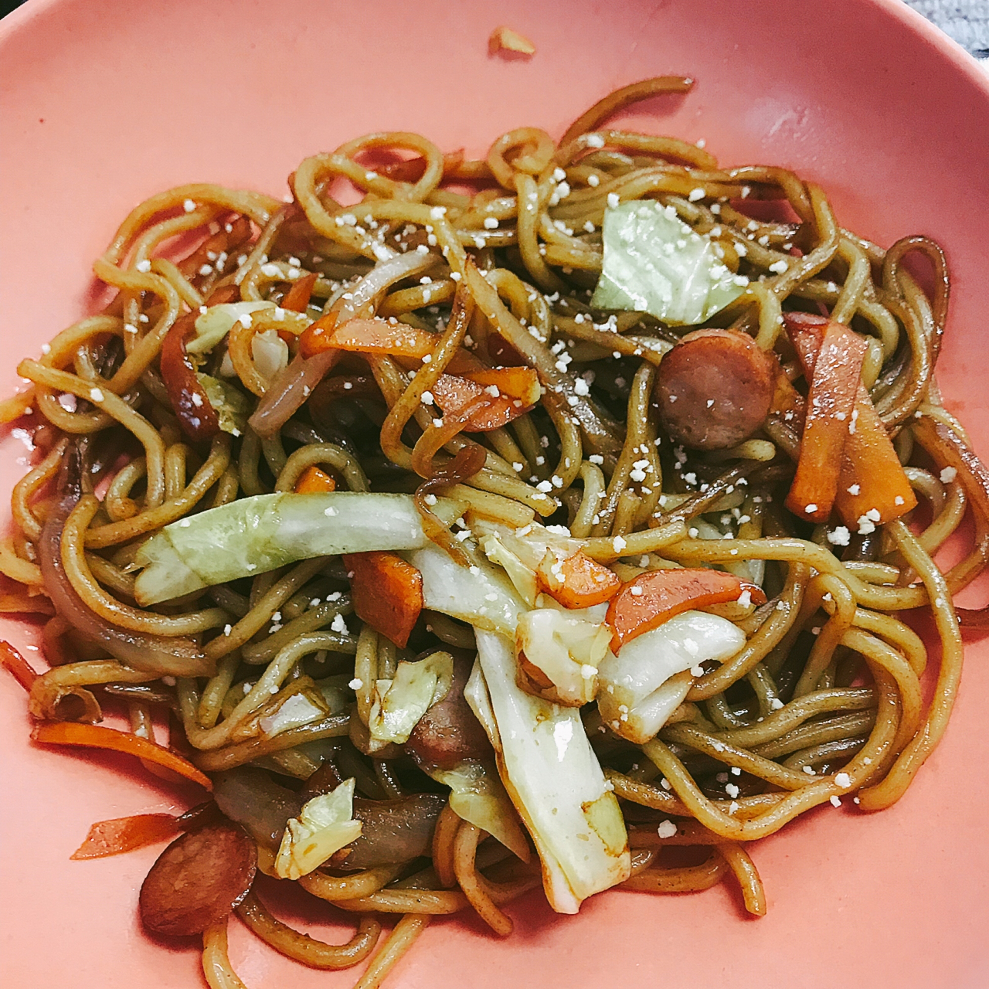 焼きそばのアレンジに☆粉チーズ焼きそば！！