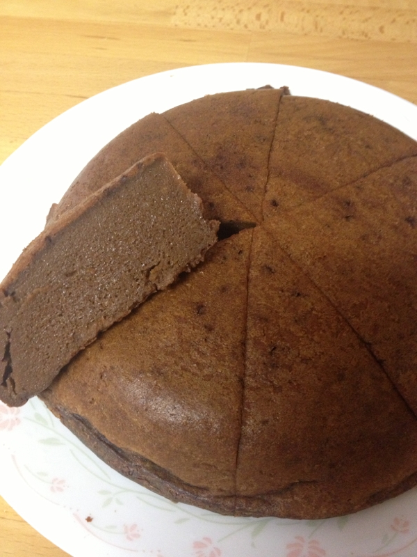 炊飯器deガトーショコラ レシピ 作り方 By Raku0992 楽天レシピ