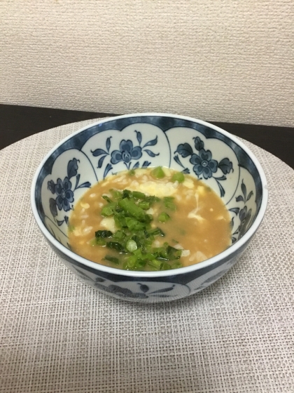 ラーメンつゆのチーズ雑炊