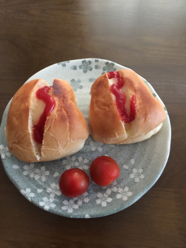 夏休みの朝食にホットサンド