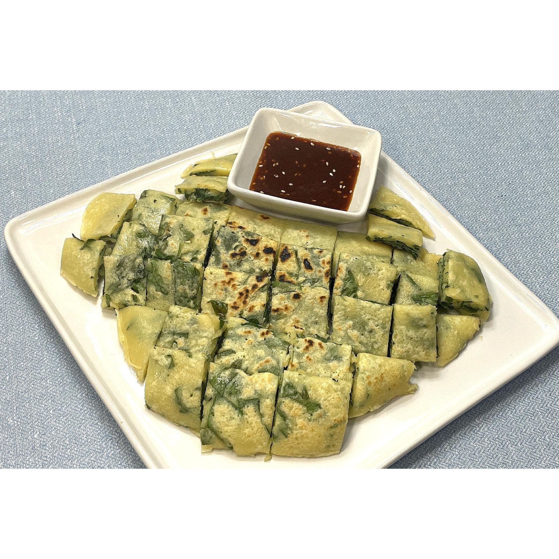 セロリのチヂミ★動画あり★