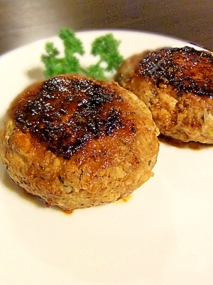 ダイエットにどうぞ☆大葉香る豆腐ハンバーグ レシピ・作り方 by 