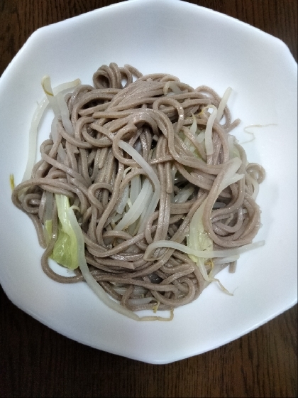 サラダ蕎麦