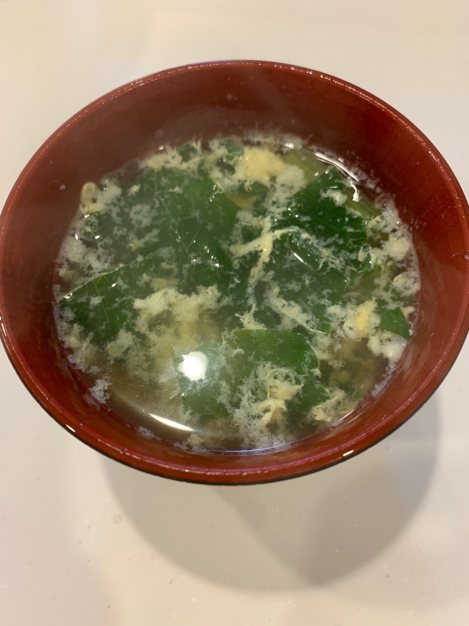 簡単　小松菜スープ