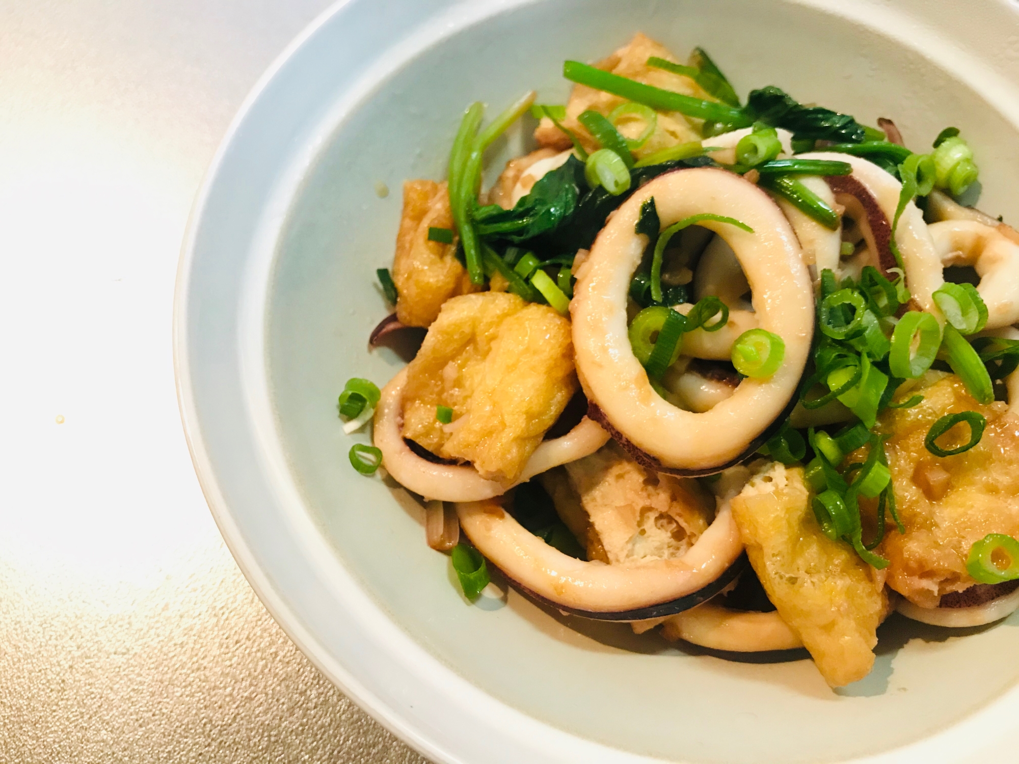 低糖質 イカとほうれん草のガーリックバター炒め レシピ 作り方 By Maki Miki 楽天レシピ