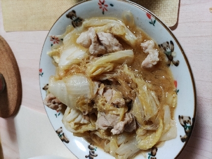 ♡クタクタ白菜が絶品♪簡単豚肉と白菜の春雨炒め♡