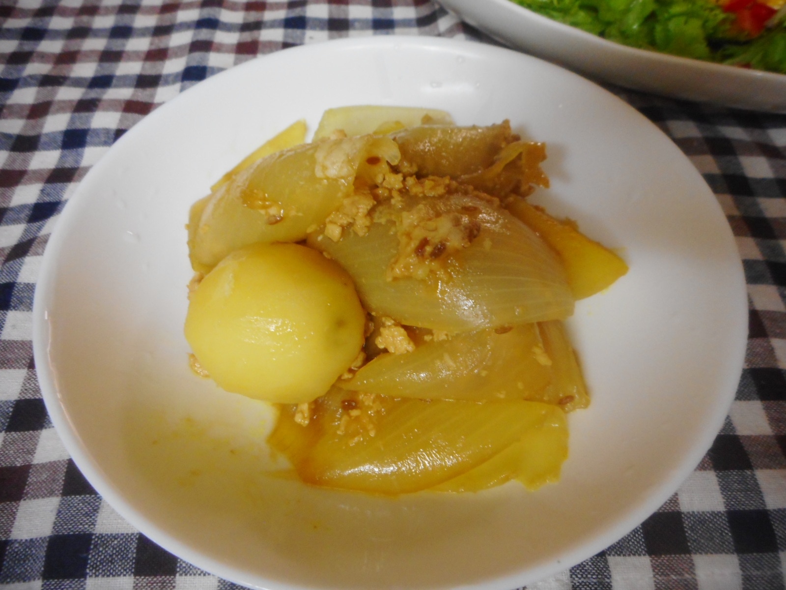 カブとタマネギのバジ レシピ