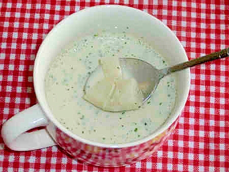 南国風？大根のココナッツ豆乳スープ！
