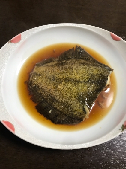 超簡単　カレイの煮付け