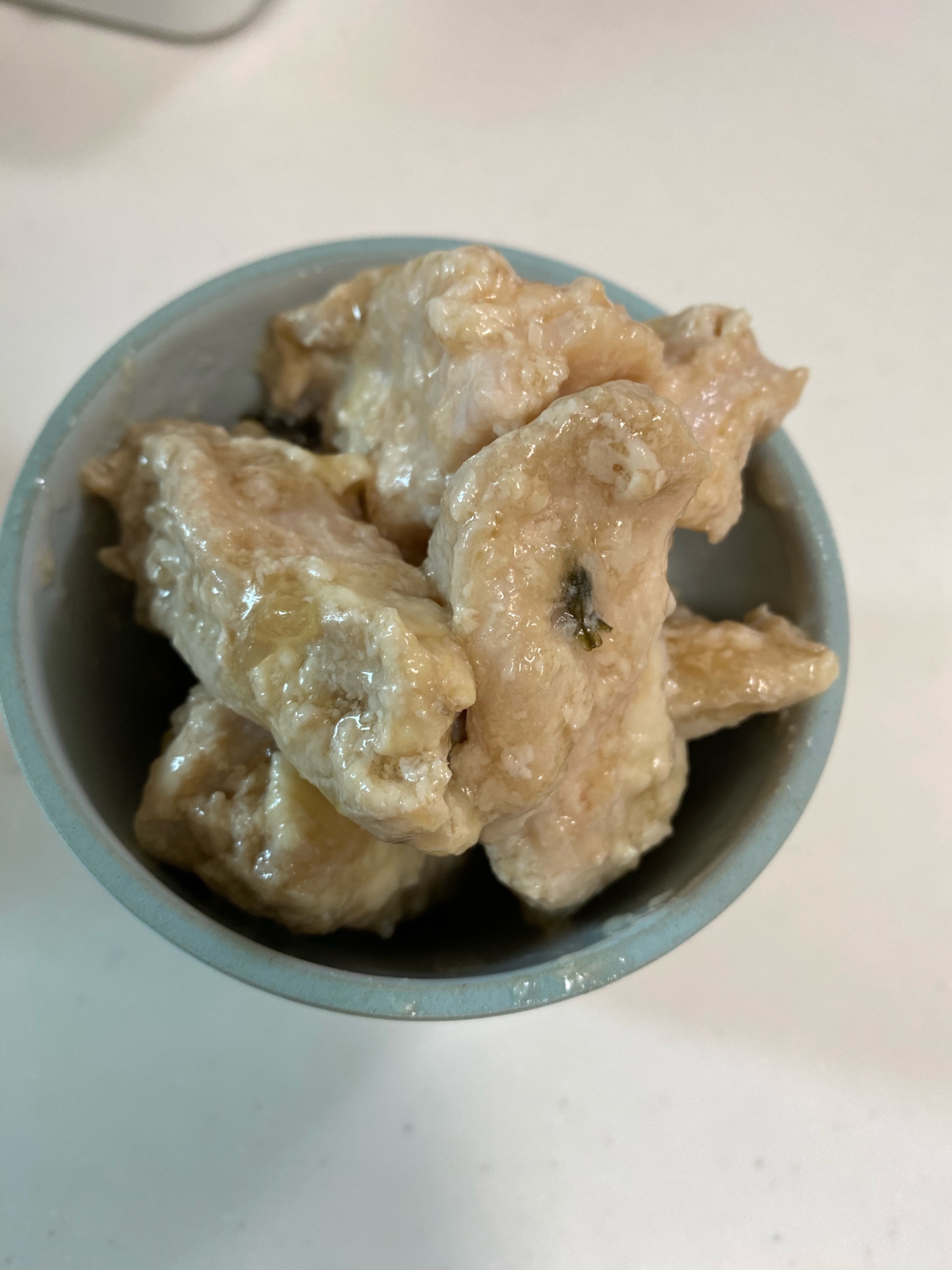 冷製　鶏軟骨のにんにく醤油