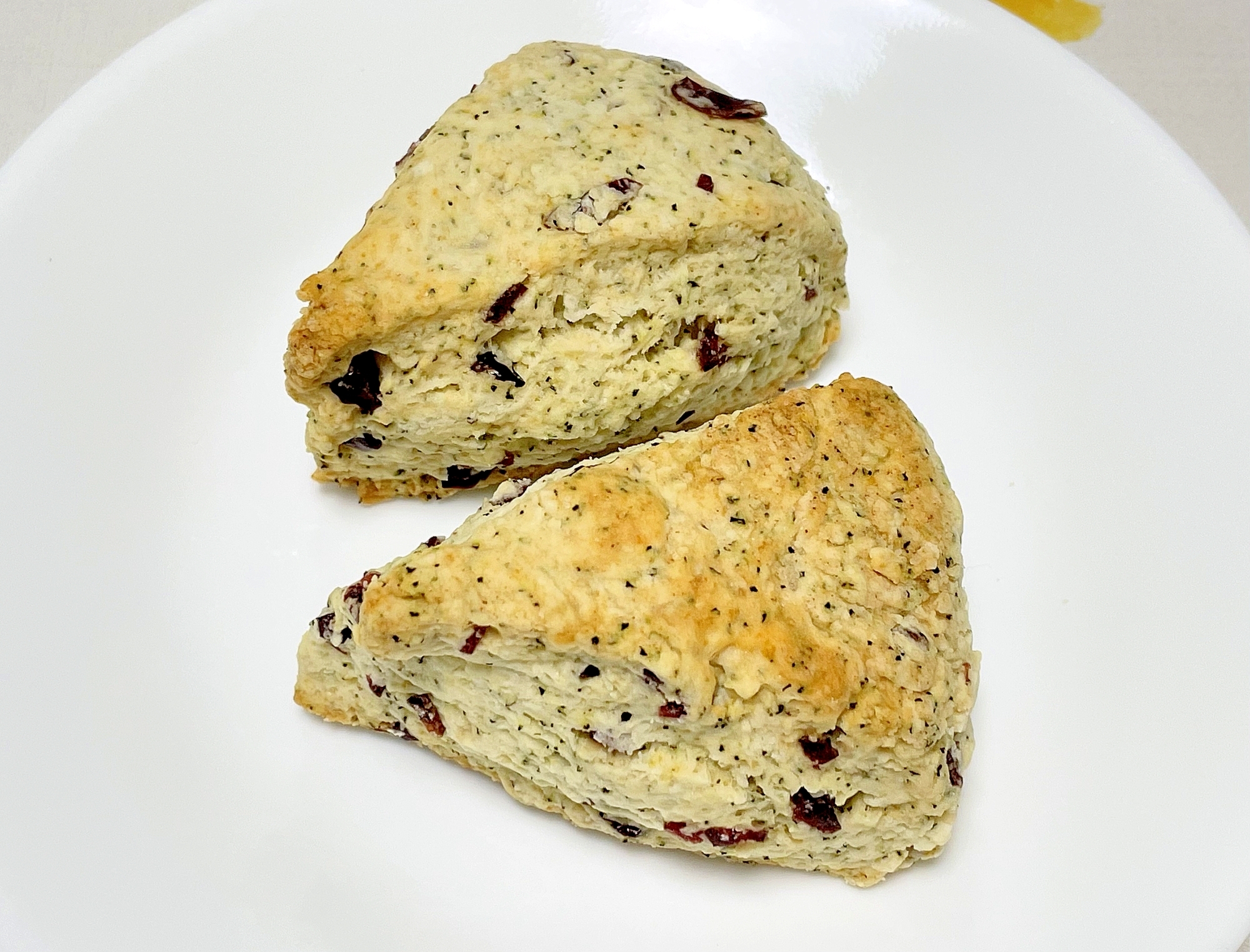 クランベリーと紅茶のアメリカンスコーン