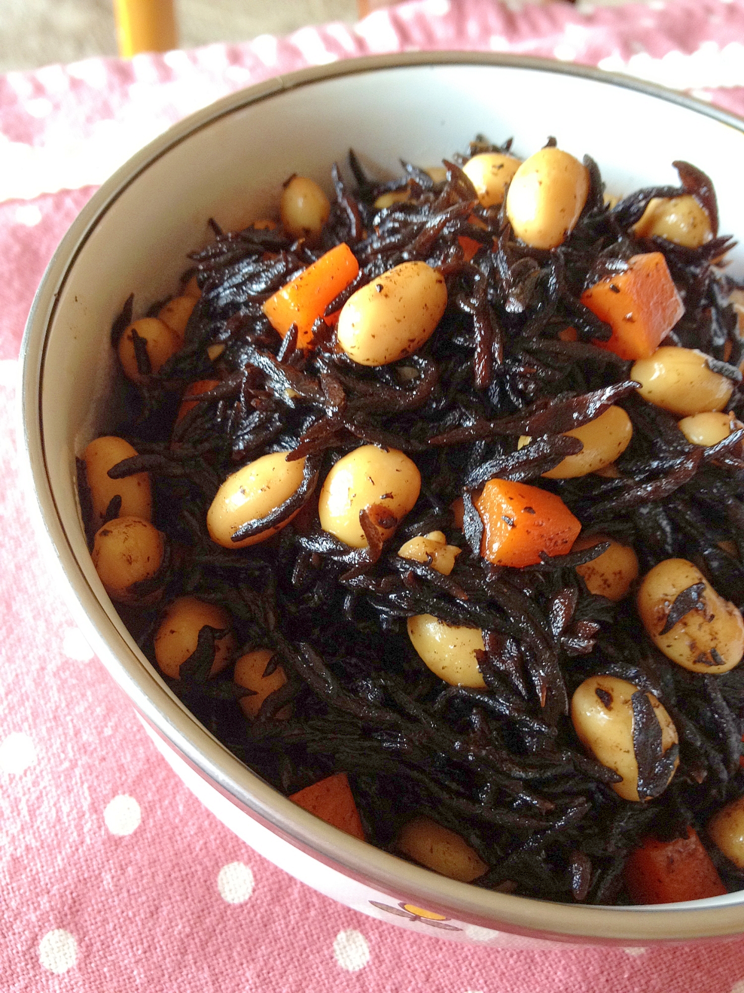 煮物の定番*ひじきと大豆の煮物* レシピ・作り方 by ななじまる - 楽天レシピ