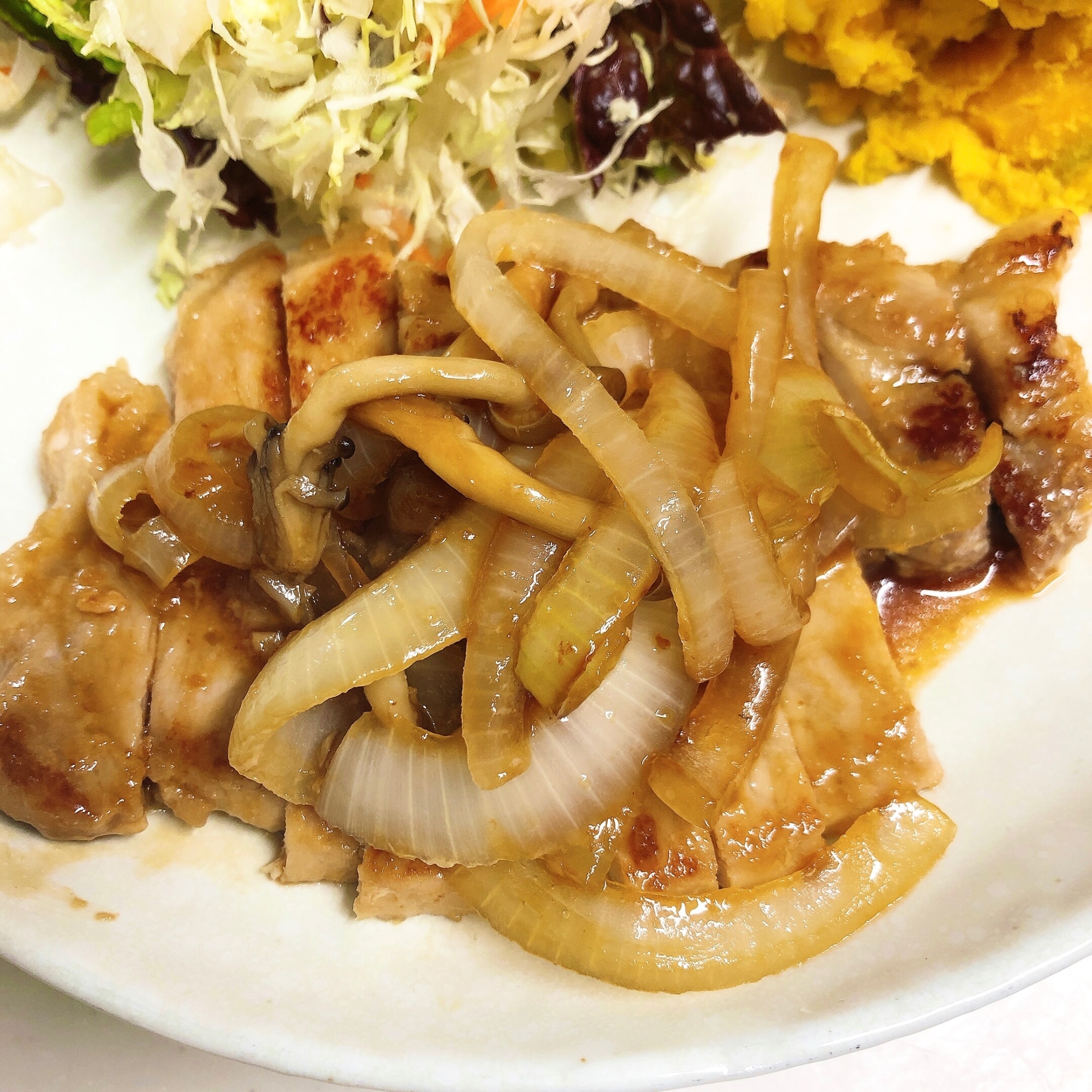 とんかつ用豚ロースで♪やわらか生姜焼き レシピ・作り方 by なおのり