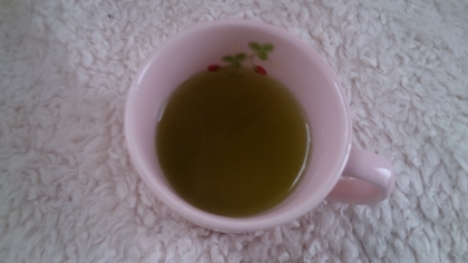 片栗粉で、新茶（緑茶）のくず湯（全工程写真あり）