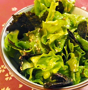 焼き海苔サラダ