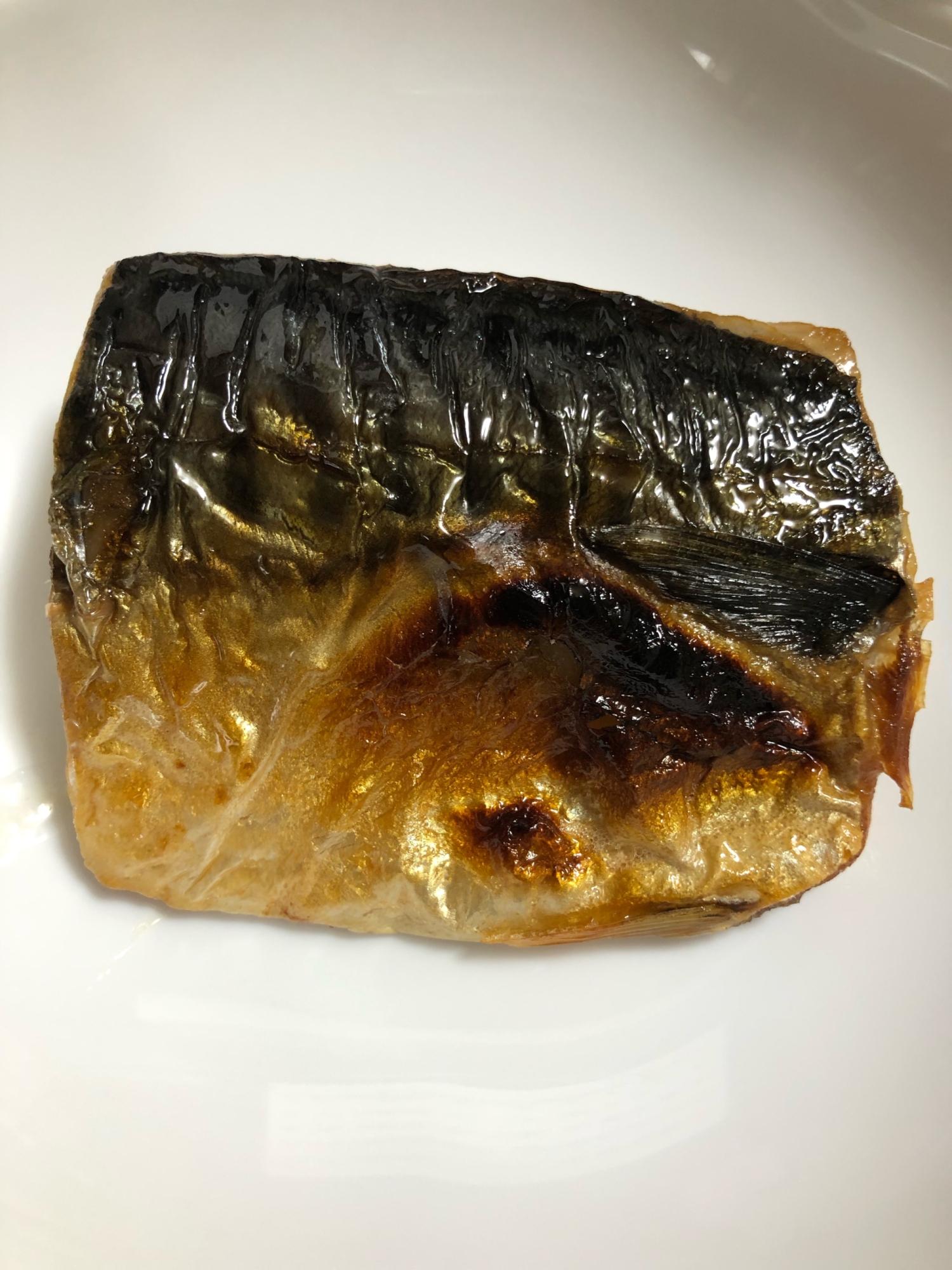 鯖の塩焼き