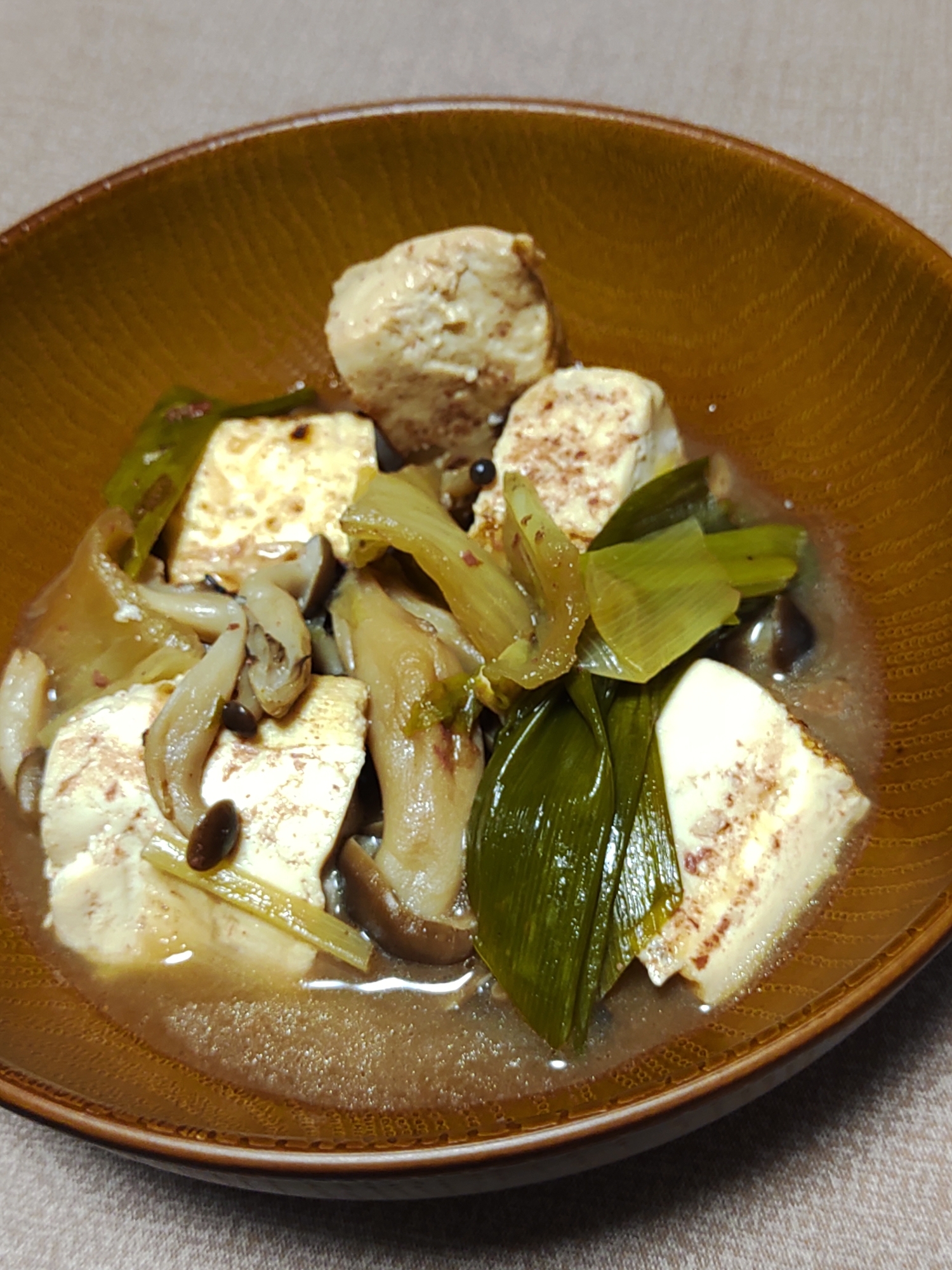 焼き豆腐のうま煮