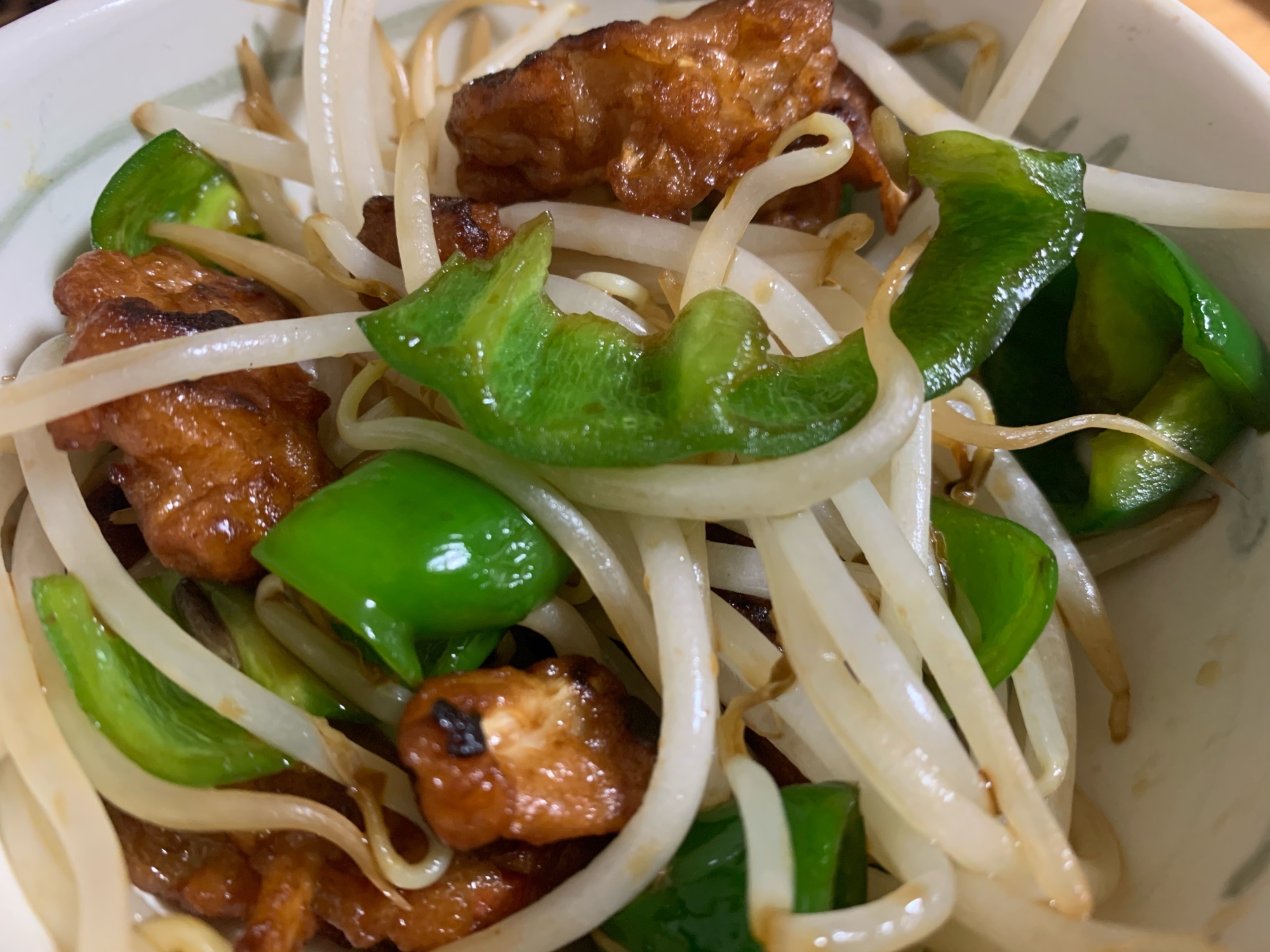 野菜天(さつま揚げ)で作る野菜炒め