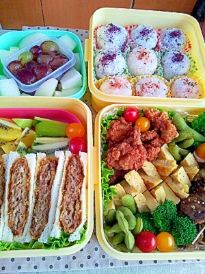 小学校の運動会のお弁当 ２０１２ レシピ 作り方 By ラズベリっち 楽天レシピ