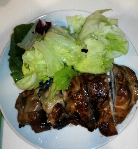 鶏もも肉の照り焼き