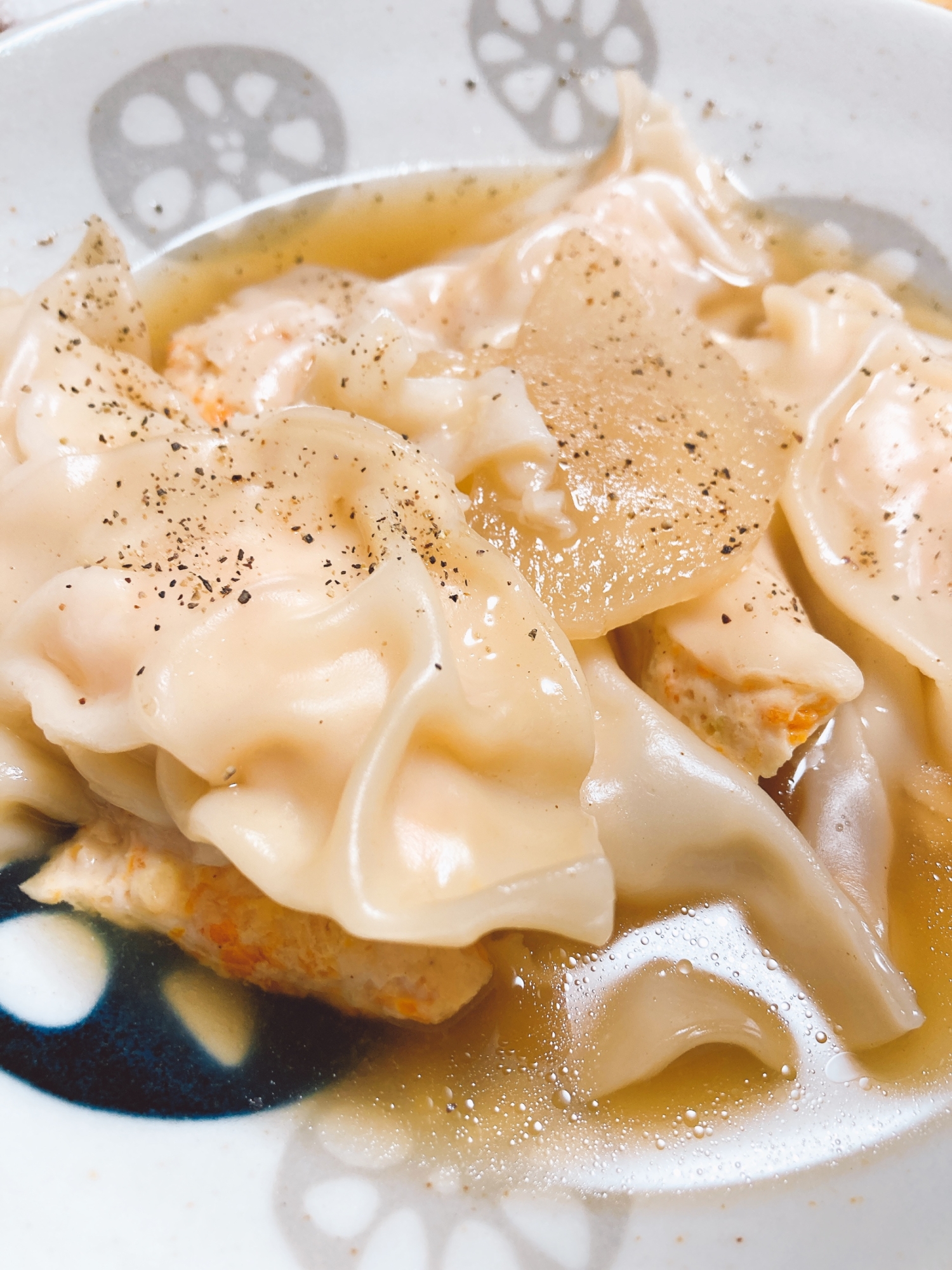 大根と水餃子の出汁煮