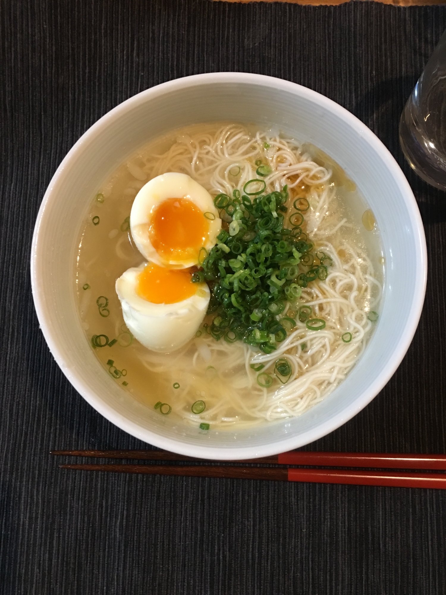 時短簡単！塩ラーメン風にゅうめん＊