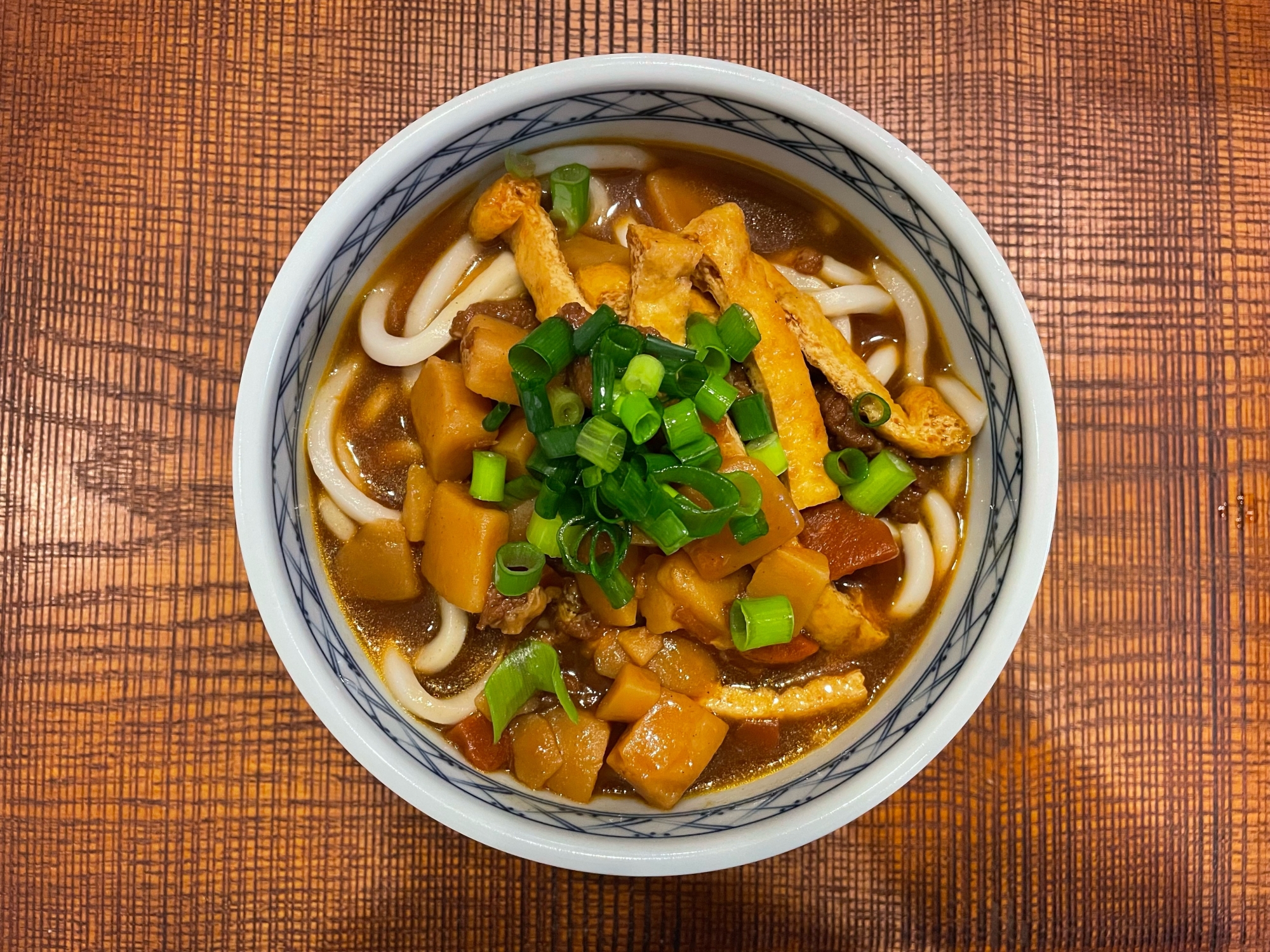レトルトカレーをアレンジ！カレーうどん！