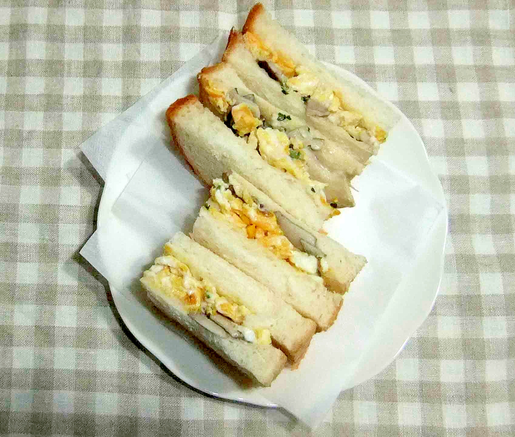 セロリパセリ舞茸サンド