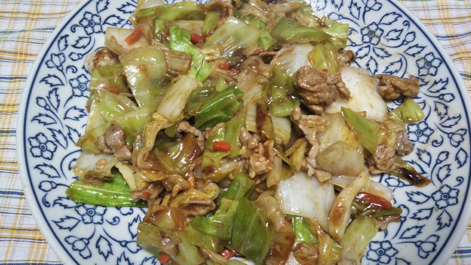 キャベツと白菜と豚肉のごま味噌炒め レシピ 作り方 By ミニー7015 楽天レシピ