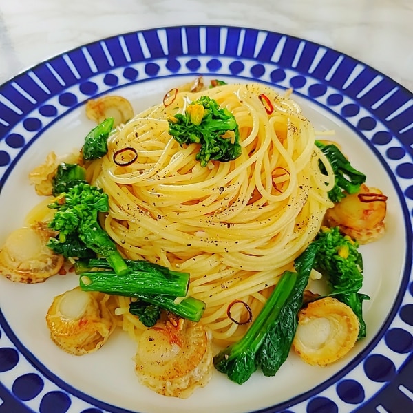 帆立と菜の花の和風フェデリーニ レシピ 作り方 By じゅん たま 楽天レシピ 帆立と菜の花の和風フェデリーニ レシピ 作り方 By じゅん たま 楽天レシピ