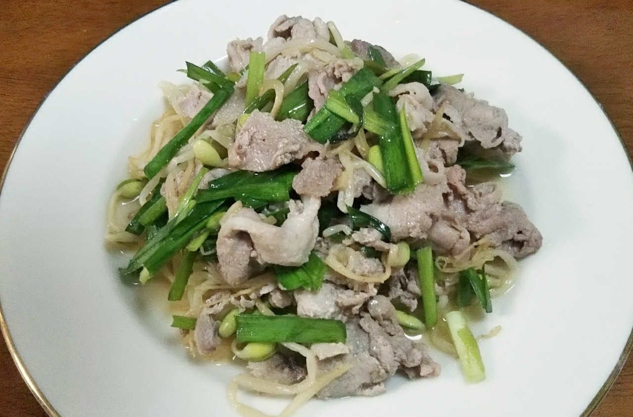 豚こま にら 豆もやしのポン酢ソテー レシピ 作り方 By Poko2525 楽天レシピ 豚こま にら 豆もやしのポン酢ソテー レシピ 作り方 By Poko2525 楽天レシピ