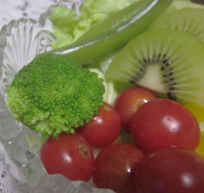 柿ブロッコリーサラダ