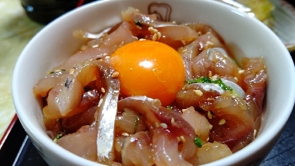 鯵（アジ）漬け丼