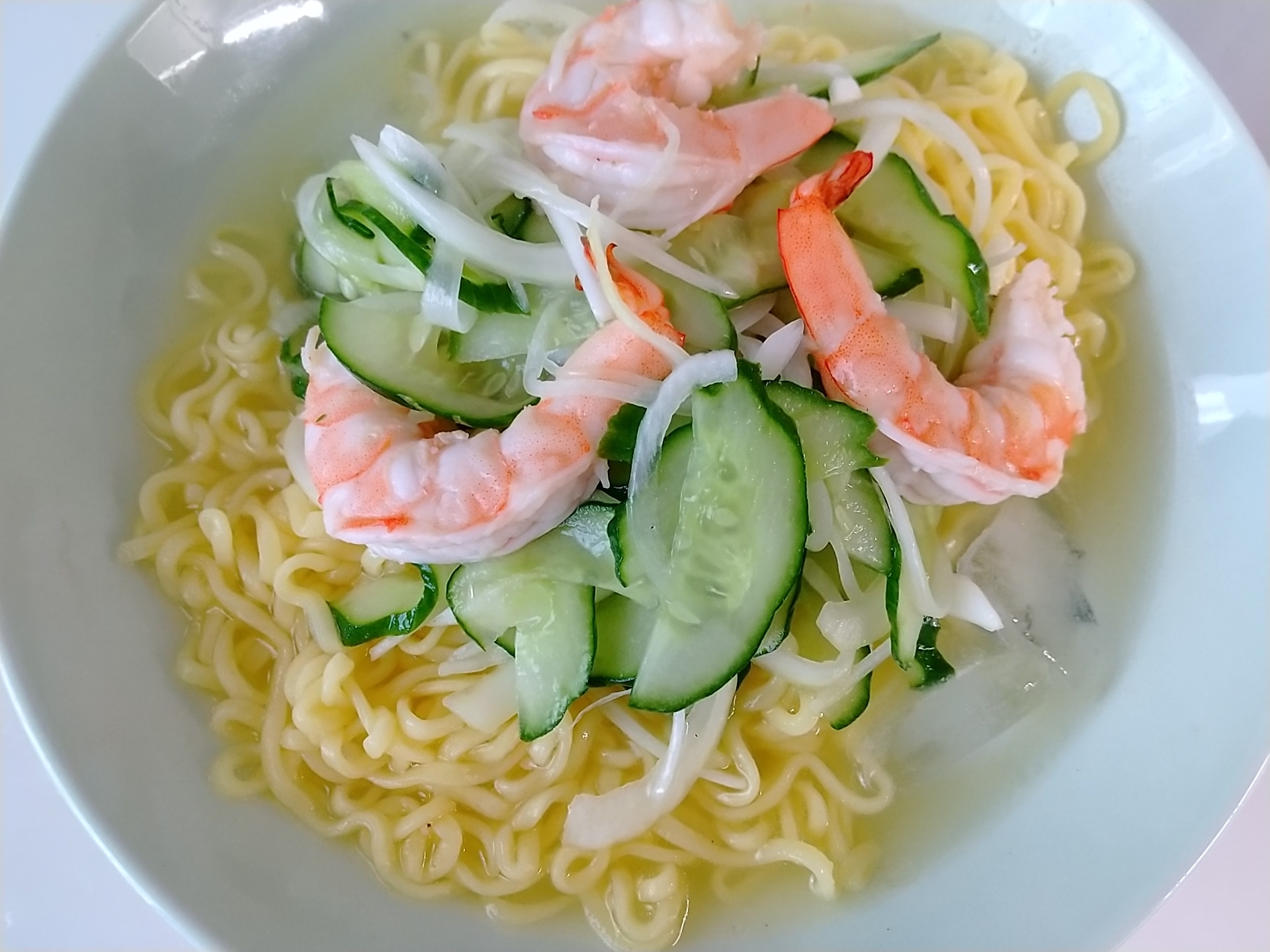 さわやか！きゅうりたっぷり★冷やしラーメン