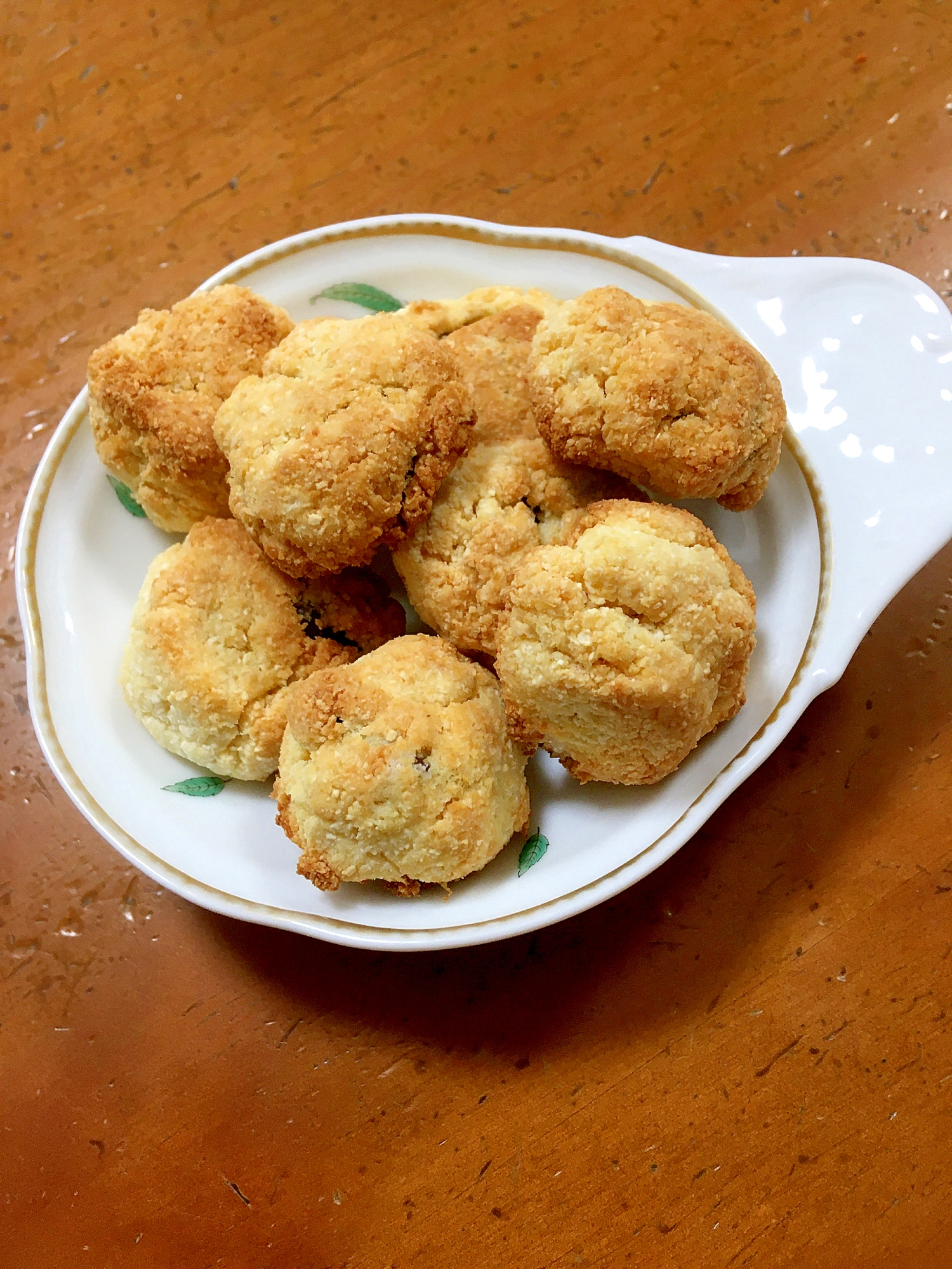 バター香る♡チョコinおからクッキー