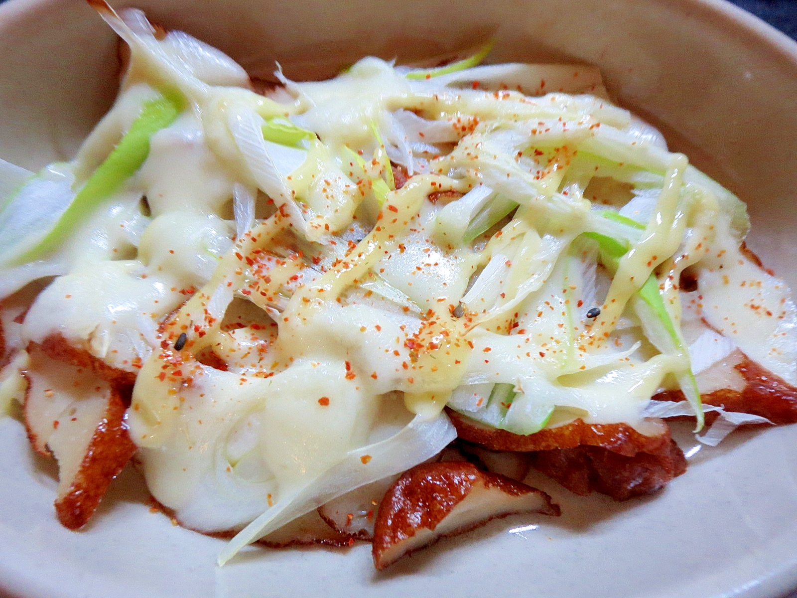 さつま揚げと白ネギのチーズ焼き レシピ 作り方 By Libre 楽天レシピ